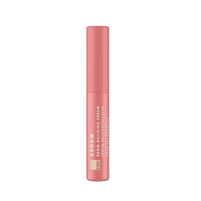 European Wax Center Brow Building Serum - Hair-Strengthening Formula for Thicker, Longer & Fuller Eyebrows, Rapid Brow Growth with Rice Protein & Provitamin B5 - Natural Eyebrow Enhancer, 0.20oz