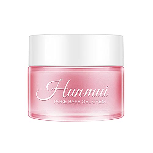 2Pcs Hunmui face primer pore base gel cream,Magical perfecting base face primer under foundation Anti-Aging WrinklesShrink Pore Remove Fine LinesExfoliatingAnti-Oxidation