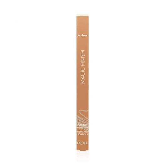 M. Asam MAGIC FINISH Eyebrow Designer Light-Brown - 4-in-1 eyebrow pencil with rotating mine & spiral brush, perfect shape & fullness thanks to powdery texture, optimal brow arch, eye make-up, 0.01 Oz