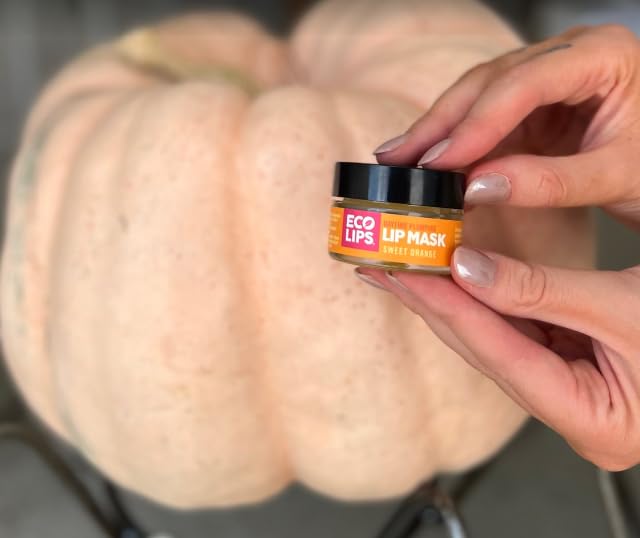 Eco Lips Plumping Daytime Lip Mask with Hyaluronic Acid and Upcycled Cloudberry Oil, 2-pack by Eco Lips 100% Natural. Made in USA