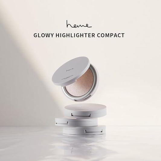 heme Glowy Highlighter Compact 5.5g (04 Glacial White)