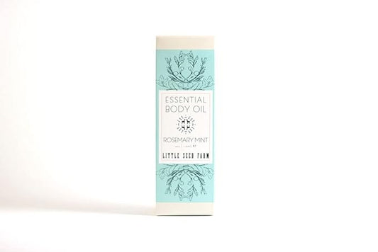 Little Seed Farm Essential Body Oil, Rosemary Mint, 4oz