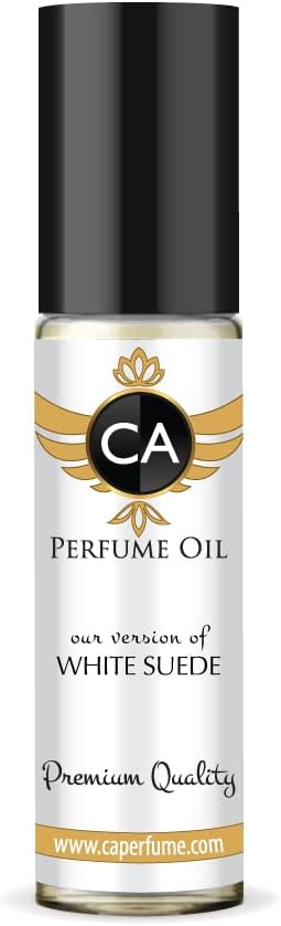 CA Perfume Club Impression of White Suede For Women Body Oil Fragrance Roll-On 0.3 Fl Oz/10ml