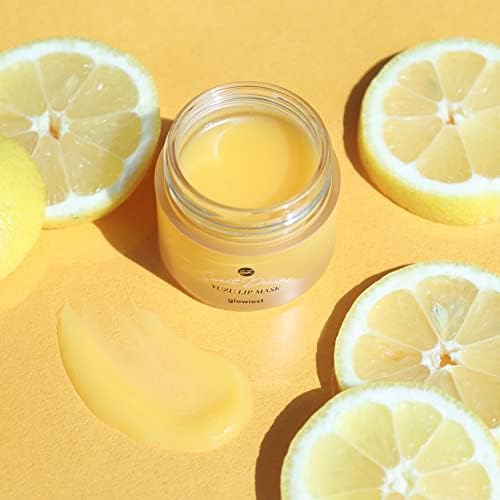 Sweet Dreams Lip Mask: Nourishing, Plumping and Hydrating Lip Balm | Ecofriendly Lip Sleeping Mask | Hyaluronic Acids + Vitamin C + Shea Butter + Antioxidants | Yuzu - 0.7 oz.