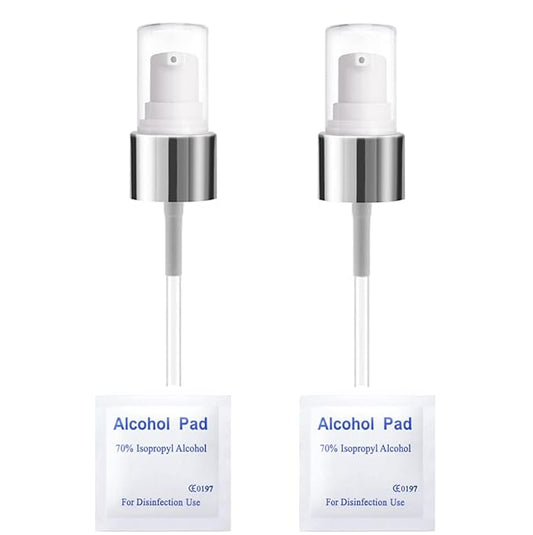 2PCS Replacement Foundation Pump For Neutrogena SkinClearing Oil-Free Acne and Blemish Fighting Liquid Foundation