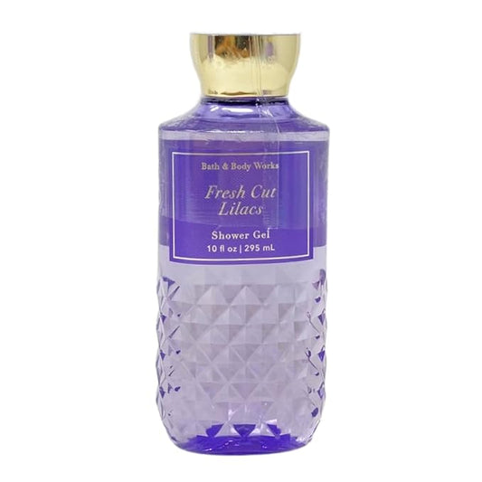 Bath & Body Works Fresh Cut Lilacs Duo Set - Shower Gel and Body Lotion.