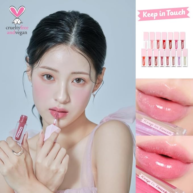 Jelly Plumper Tint | Non-Sticky, Long-Lasting Lip Gloss | Vegan and Cruelty-Free Korean Lip Tint (Sparkling Ade)