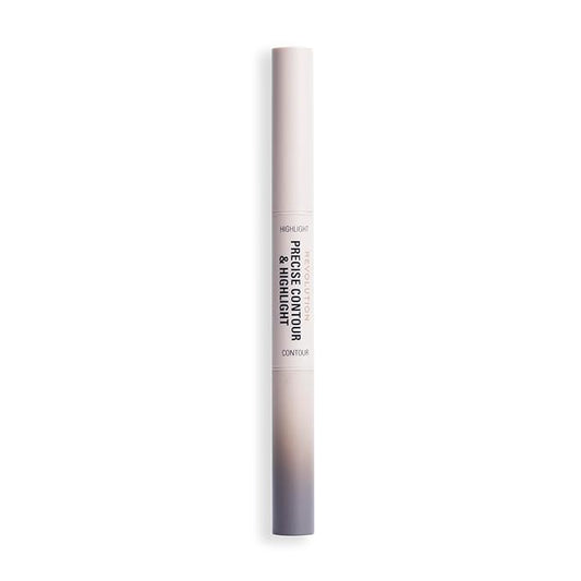 Revolution Beauty, Precise Contour & Highlight Stick, All-In-One Face Makeup Product, Highly Blendable with Matte Finish, Vegan & Cruelty-Free, Light