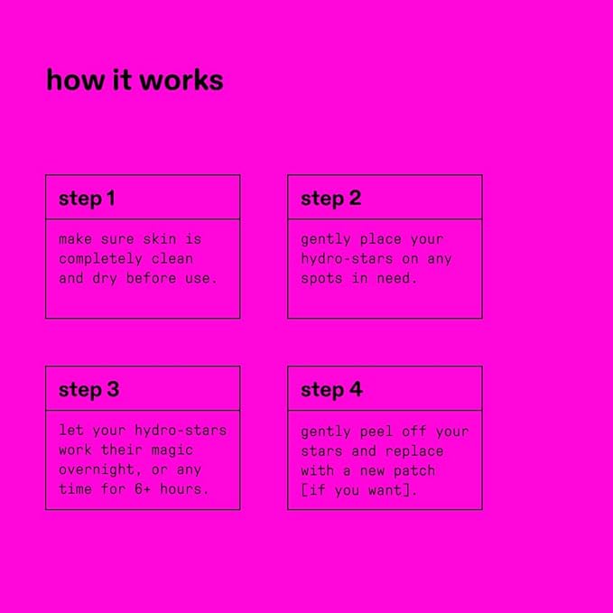 Starface Party Pack BIG PACK Hydro-Stars, Colorful Hydrocolloid Pimple Patches, Absorb Fluid and Reduce Redness, Cute Star Shape (96 Count)