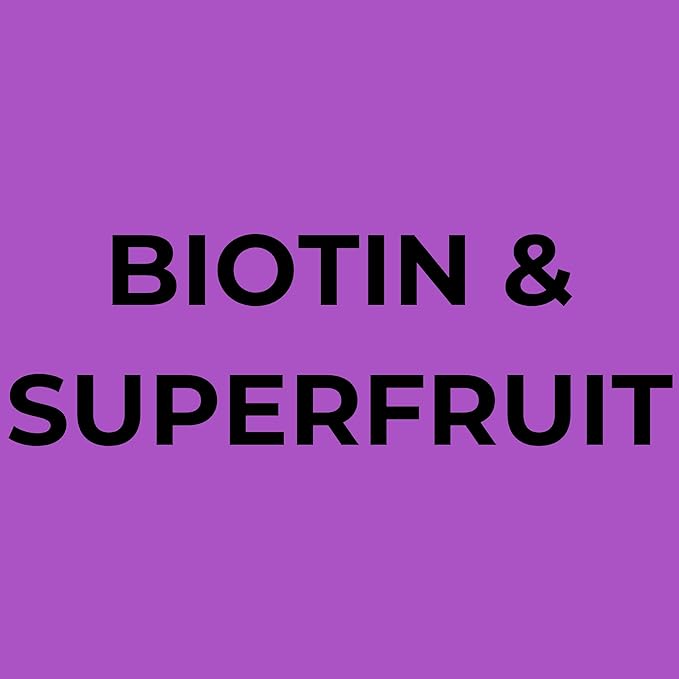 Soapbox Biotin & Superfruit Shampoo & Conditioner Set with Vegan Collagen, Aloe and Shea Butter, Harsh Sulfate Free, Paraben & Silicone Free, 1 Liter Each (Pack of 2)