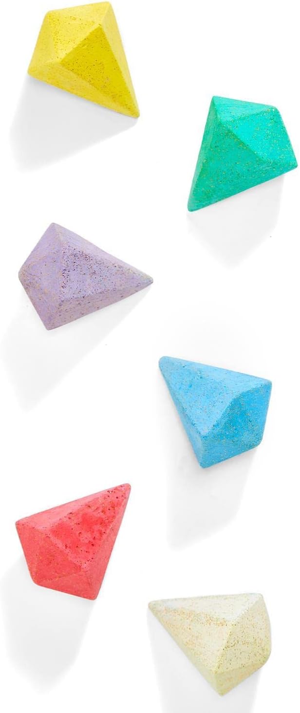 Two's Company 43944 Diamond Chalk with Glitter in Gift Box, Set of 6