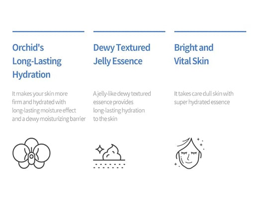 JMsolution Marine Luminous Pearl Deep Moisture 3 Step Skin Care Face Mask - Korean Skincare Facial Mask - boosting Brightening Moisturizing-10 Sheets for Dry Skin (Orchid)