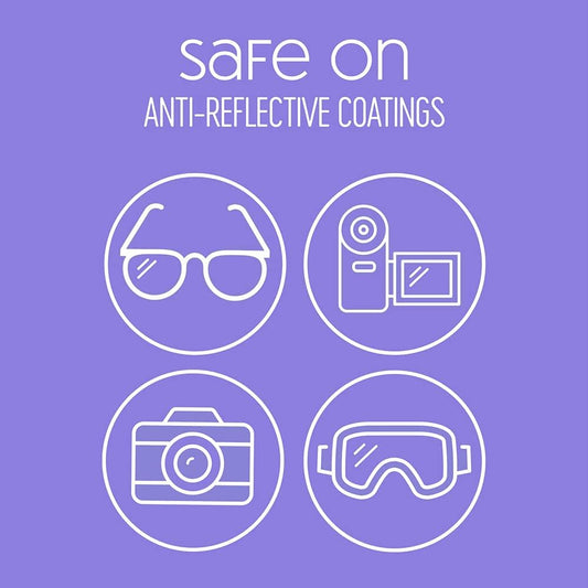 Nice 'N CLEAN SmudgeGuard Lens Wipes (400 Total Wipes) | Individually-Wrapped, Pre-Moistened, Ammonia-Free Lenses Wipes | Lens Cleaning Wipes for Eyeglasses, Camera Lens, Goggles, Sunglasses