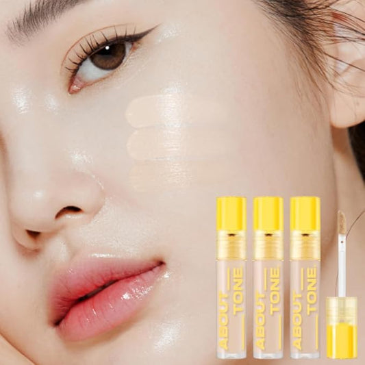 Hold On Tight Concealer 3 Colors – High Coverage & Fitting Liquid Concealer, Full Coverage, Lightweight Dark Circles Eraser, Long-Lasting Cover, Natural Finish, Vegan, 0.17 oz. (03 NATURAL)