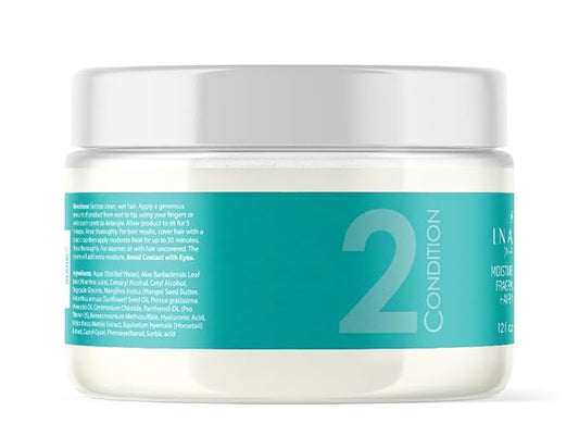 Moisture Supreme Fragrance Free Hair Masque | Deep Conditioner for Men, Women, or Kids with Curly Hair | Hair Products for Naturally Curly Hair 12 oz | Made in the USA