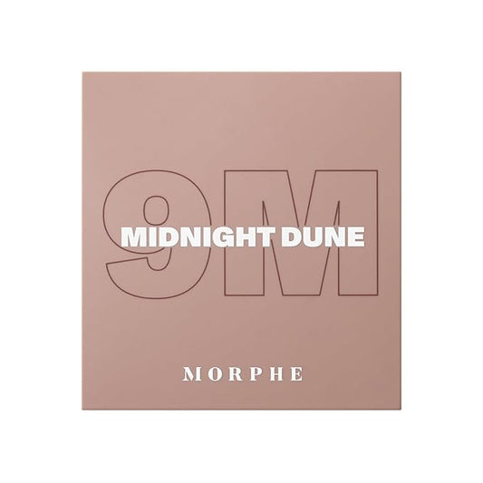 Morphe 9M Midnight Dune Artistry Palette - Cool-Toned Makeup Palette with Matte and Shimmer Finishes - Highly Pigmented Eye Makeup with a Blendable & Buildable Formula (0.35 oz)