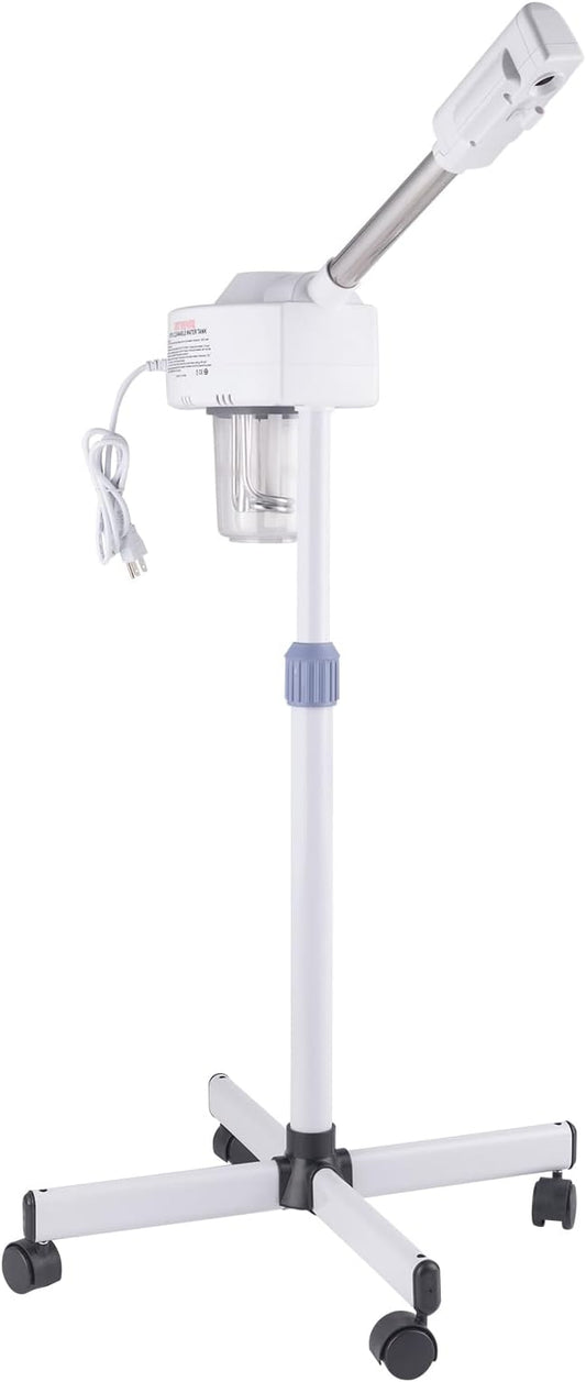 Winado Professional Facial Steamer with Touch Screen, Esthetician Steamer Humidifier Face Spa Mist Steam for Home Beauty Salon, Personal Skin Care Deep Cleaning, White