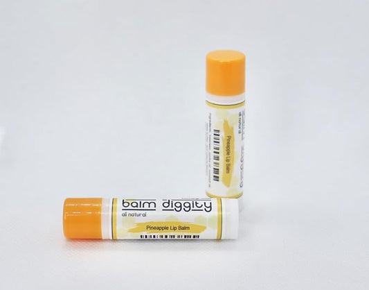 It's The Balm Diggity 2-pack Pineapple Beeswax, All-Natural, Moisturizing, and Nourishing Lip Balm Made With Just 5 Ingredients