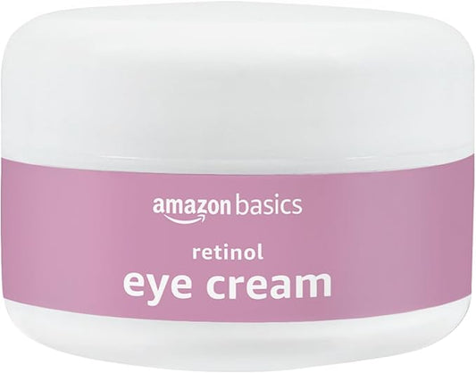 Amazon Basics Retinol Eye Cream, Fragrance Free, 0.5 Ounces, 1-Pack