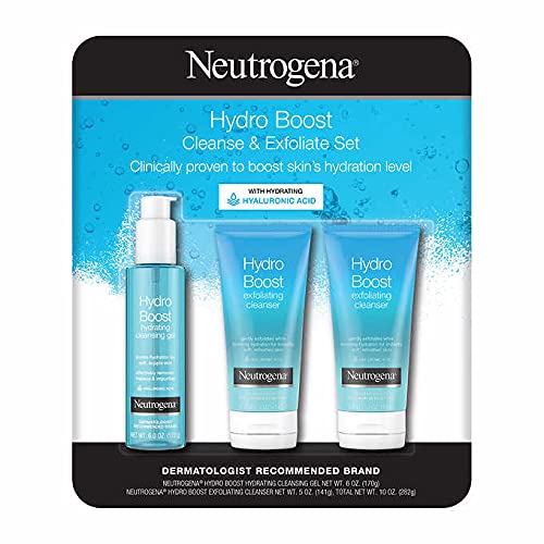 Neutrogena Hydro Boost Cleanse & Exfoliate Set