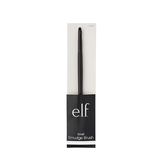 e.l.f. Small Smudge Brush for Precision Eyeshadow and Eyeliner, Synthetic