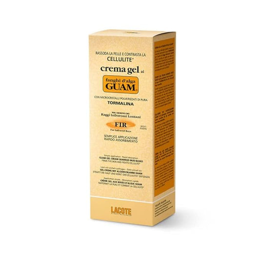 Guam Classic Strengthening Gel Mud Cream against Cellulite With Tourmaline and Far Infrared Rays (FIR Formula), After Care for Body Wraps to Prolong the Effect, 200 ML