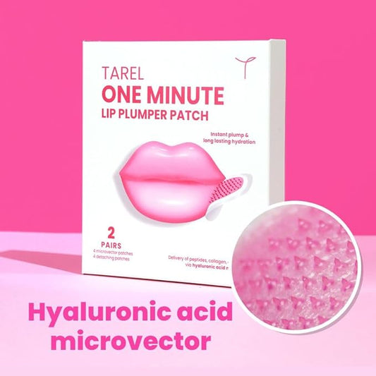 One Minute Lip Plumper Patch - Instant Lip Hydration Patch with Hyaluronic Acid & Collagen Microvector from Tarel Laboratory
