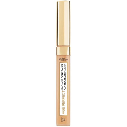 L'Oreal Paris Age Perfect Radiant Concealer with Hydrating Serum and Glycerin, Natural Beige
