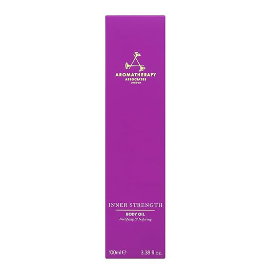 Aromatherapy Associates Inner Strength Body Oil. Luxurious Blend of Oils Made with Clary Sage and Geranium Essential Oils (3.4 fl oz)