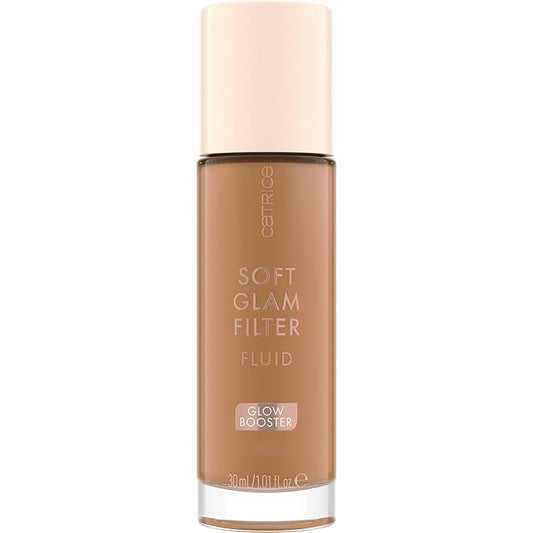 Catrice | Soft Glam Filter Fluid | Luminous Make Up Base & Highlighter for Radiant Complexion | With Vitamin E & Squalene | Vegan & Cruelty Free (65 | Tan)