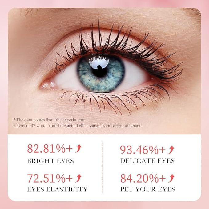 60PCS/30pairs Rose Hyaluronic Acid Moist Eye Mask Nourishing Eye Mask Hydrating Moisturizing Nourishing Eye Zone Eye Mask 80g