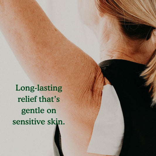 Nature's Willow Relief Patches – Fast-Acting, Plant-Based Topical Solution to Help with Sore Muscles & Joints | 6 Patches per Pack | 1-Pack