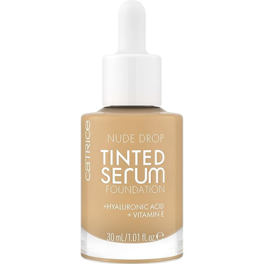 Catrice | Nude Drop Tinted Serum Foundation | Lightweight, Hydrating, Buildable Coverage | Enriched with Hyaluronic Acid & Vitamin E | Vegan & Cruelty Free (040N)