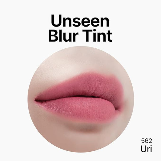 Unseen Blur Lip Tint Long-Lasting Stain, Blendable 3.2g (Uri, 3.2)