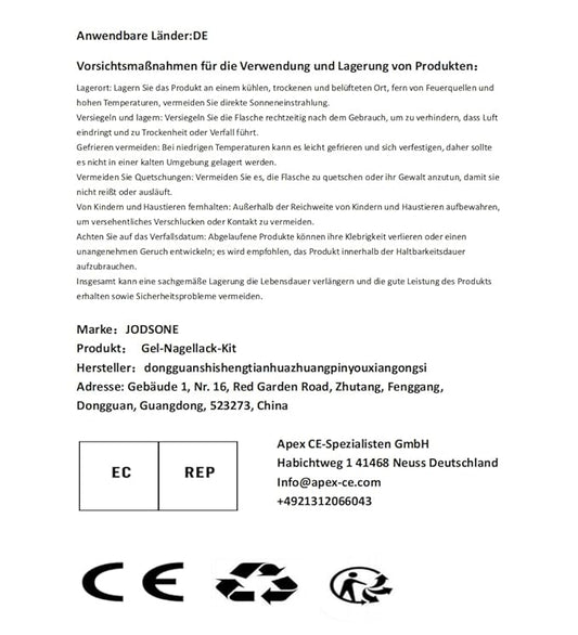 JODSONE Clear Builder Gel for Nails 10ml, Nail Strengthener Gel for Nail Apex, Extensions, Repairing, Thickening, Hard Gel Polish Needs Nail Lamp Curing, DIY Salon Nail Art