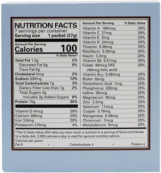 BariatricPal 15g Protein Shake or Pudding (Aspartame Free) - Chocolate Cream (3-Pack)