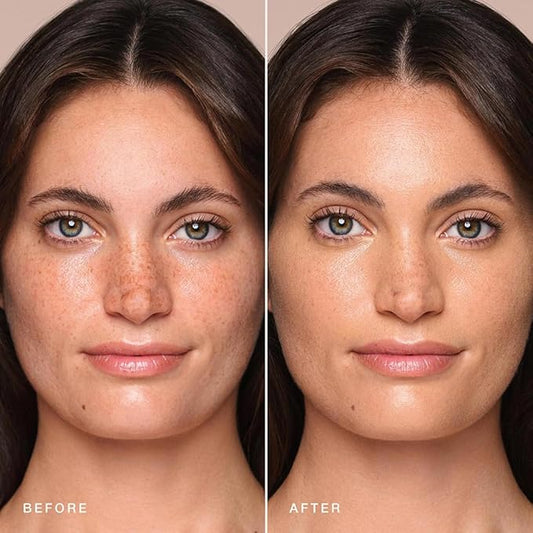 Jouer Essential High Coverage Liquid Concealer - Brightening Concealer - Color Corrector for Under Eye Dark Circles, Spot Coverage, and Eye Primer - Soft Matte Finish, Honey