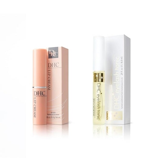 DHC Lip Cream 0.05 oz. Net wt. and Eyelash Tonic 0.21 Fl Oz.