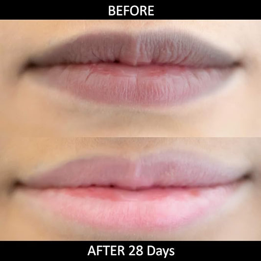 Omorfee 100% Organic Lip Lightening Stick for Dark Lips, Lip Whitening Lipstick with SPF, Natural Lip Balm Protection & Repair, Cocoa Butter, Carrot Seed Oil & Pineapple Extract - 6 Grams/0.21 Oz