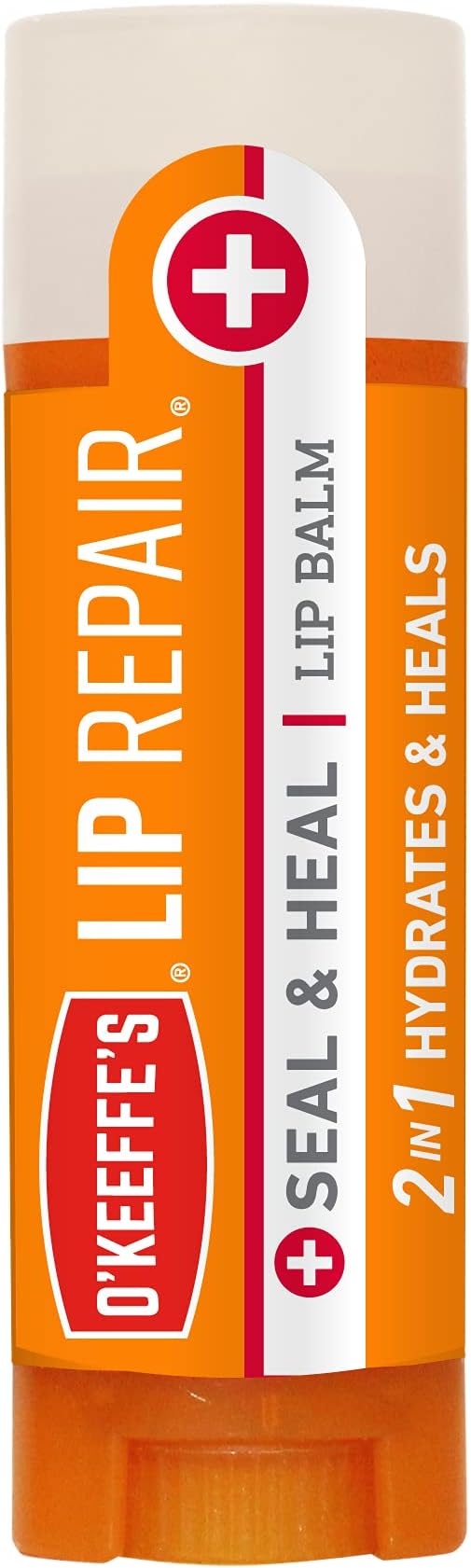 O'Keeffe's Medicated Lip Repair Seal & Heal Lip Protectant, Stick, (Pack of 2)