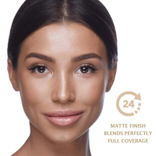 Bellaterra Cosmetics BB Cream - Tinted Moisturizer, Mineral Foundation Makeup, Dark 107 | Skin Perfector, 1.69 oz