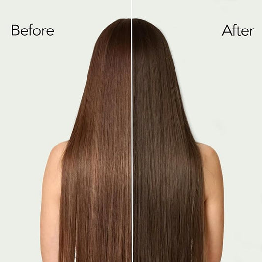 Light Brown Hair Dye Shampoo with Argan Oil, 3-in-1 Long-Lasting Formula for Men & Women, Easy to Use, 16.9 Fl Oz