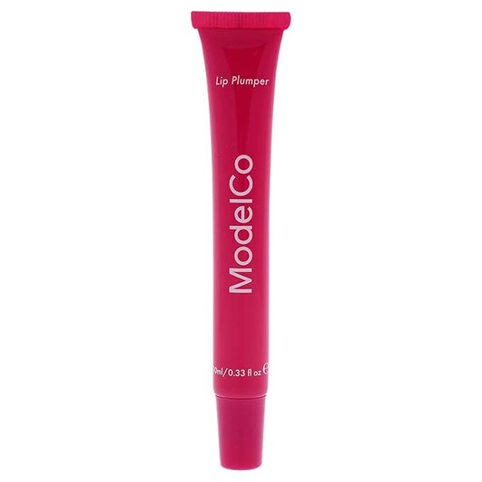 Modelco Lip Plumper - Enhancing Formula For Full Lips - Moisturizing Treatment For Plumping And Shine - Extreme Hydrating Therapy For Dry, Chapped Skin - Nourishing Gloss Creates Filler Look - 0.34 Oz