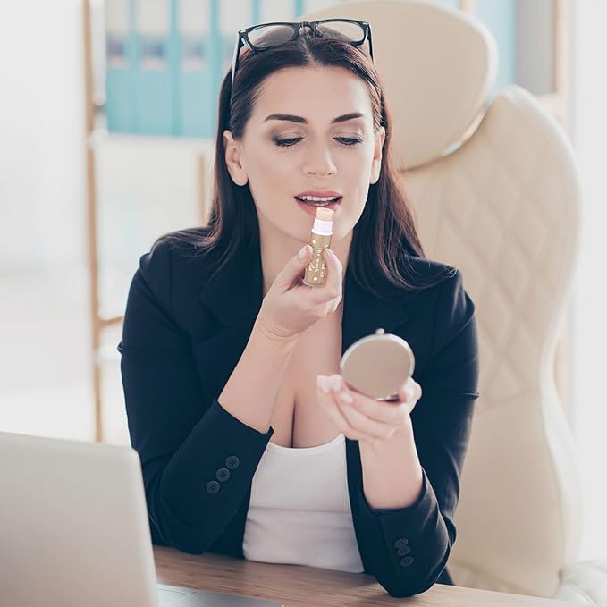 Demissle Thank You Gifts for Coworker Lip Balm Bulk Set Inspirational Appreciation Gifts Leaving Farewell Gifts Vanilla Ingredients Lips Care Products for Friends Teacher Worker Employee (24 Pcs)