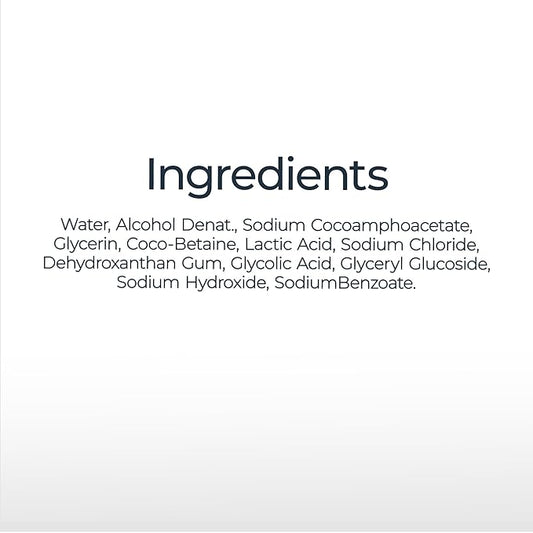 Eucerin Radiant Tone Face Cleanser Gel with 2% Exfoliating AHA Complex, Gentle Face Wash Improves Skin Clarity and Boosts Radiance, All Skin Types, 6.8 Fl Oz Bottle