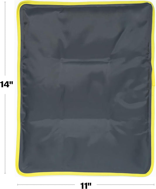 Hot & Cold Reusable Gel Packs (Large, 1 Pack) Flexible Soft Compress - Ice & Heat Therapy for Injuries, Back, Shoulder, Hip, Knee, Joint Pain, Swelling, Bruises, Post Surgery - Sport Temp