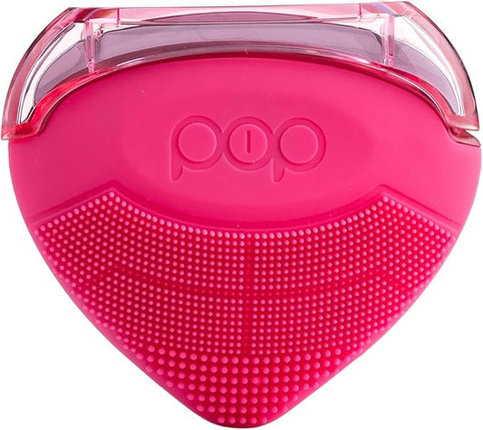 Pop Sonic Strawberry 3 in 1 Skin Exfoliating Cleanser Clean Massage Exfoliate - Pink