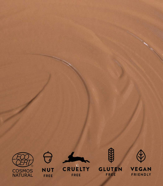 MÁDARA Organic Skincare | Luminous Perfecting Concealer 55 HAZELNUT – 4ml, Dewy finish, With hyaluronic acid, Natural concealer for dark circles and blemishes, Vegan, COSMOS natural certified.