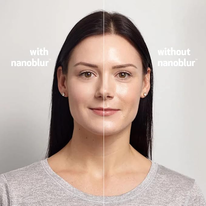 INDEED LABS Nanoblur Instant Skin Blurring Cream - Facial primer helps minimizing visible pores, wrinkle, shine, and blemishes with a silky-smooth finish
