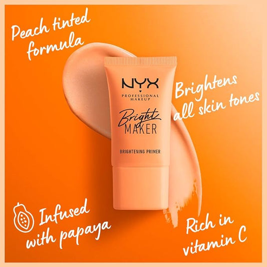 NYX PROFESSIONAL MAKEUP Bright Maker Brightening Primer, Vegan Face Primer